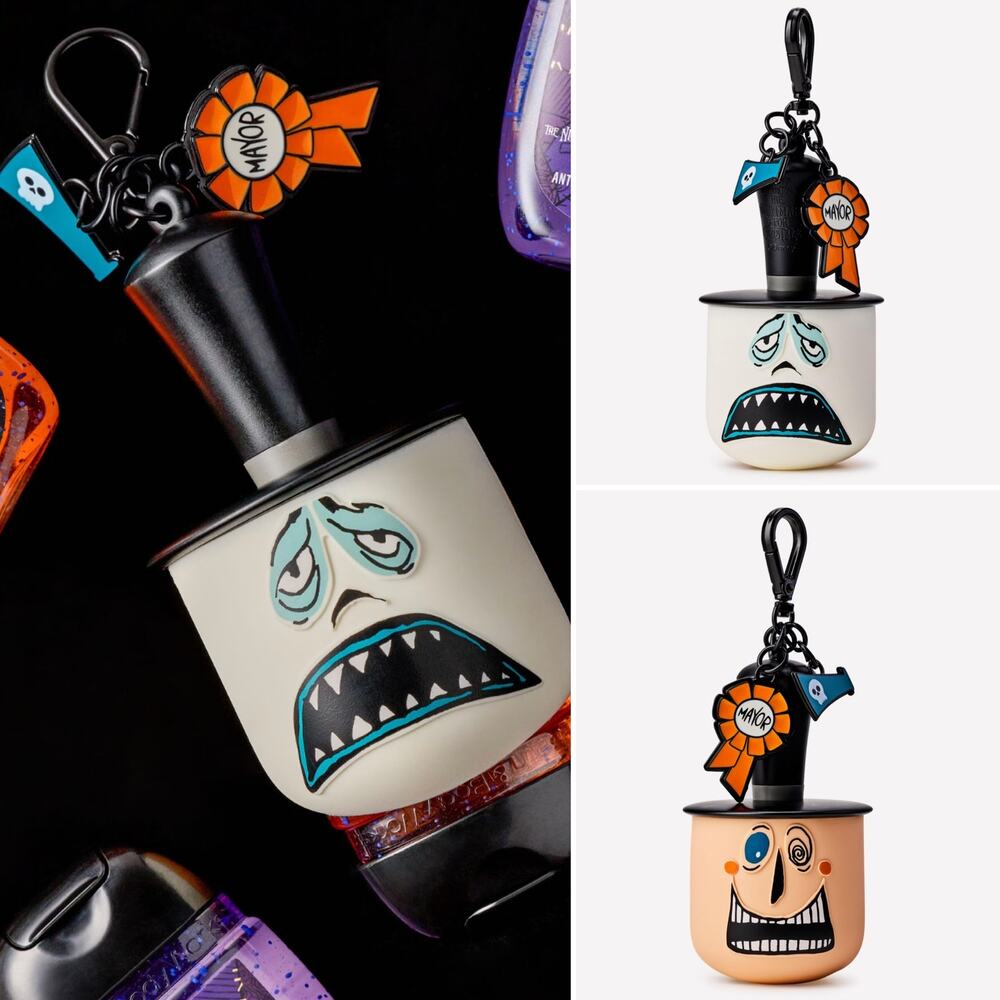 Disney Bath Body Mayor of Nightmare Before Christmas PocketBac Sanitizer Holder